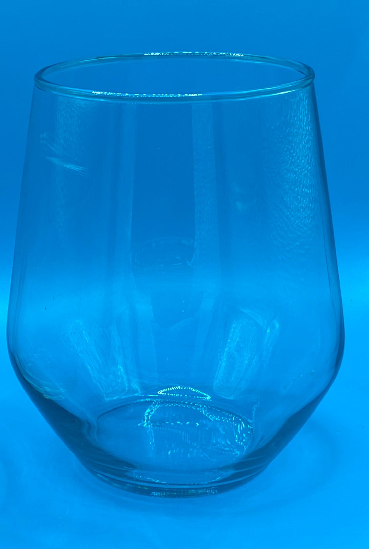 Custom Stemless Wine Glass