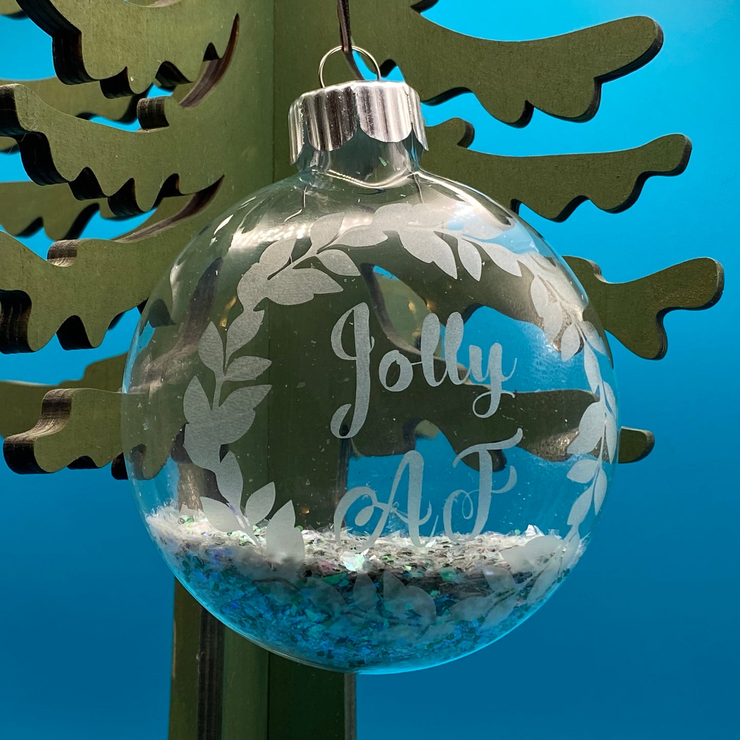 3" Jolly AF Wreath