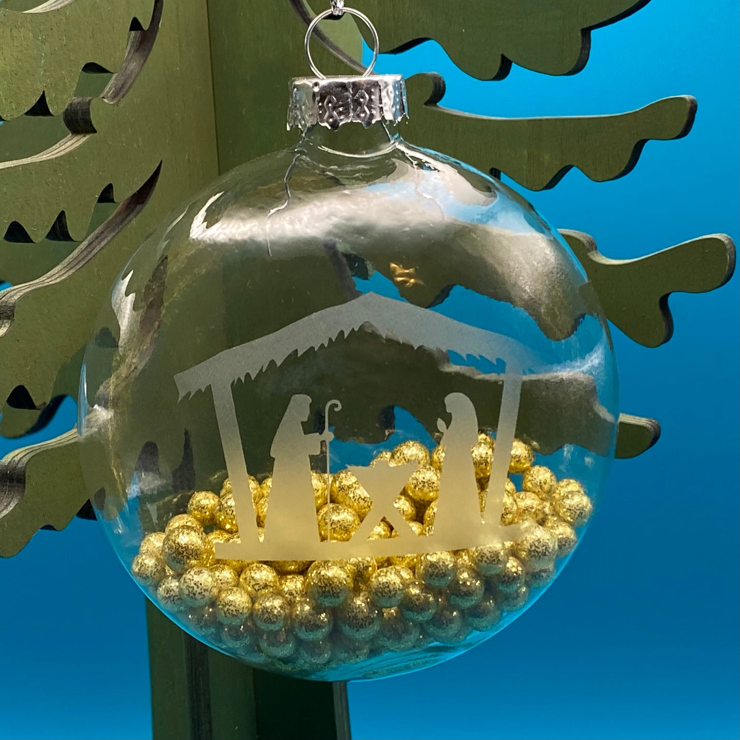 3" nativity scene