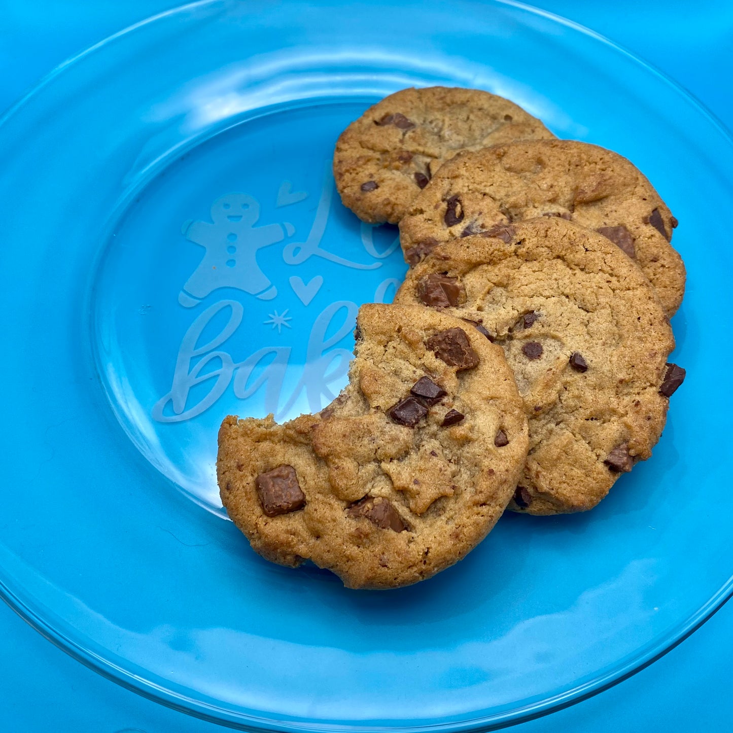 Holiday Plate, 10.5" - Let's Get Baked