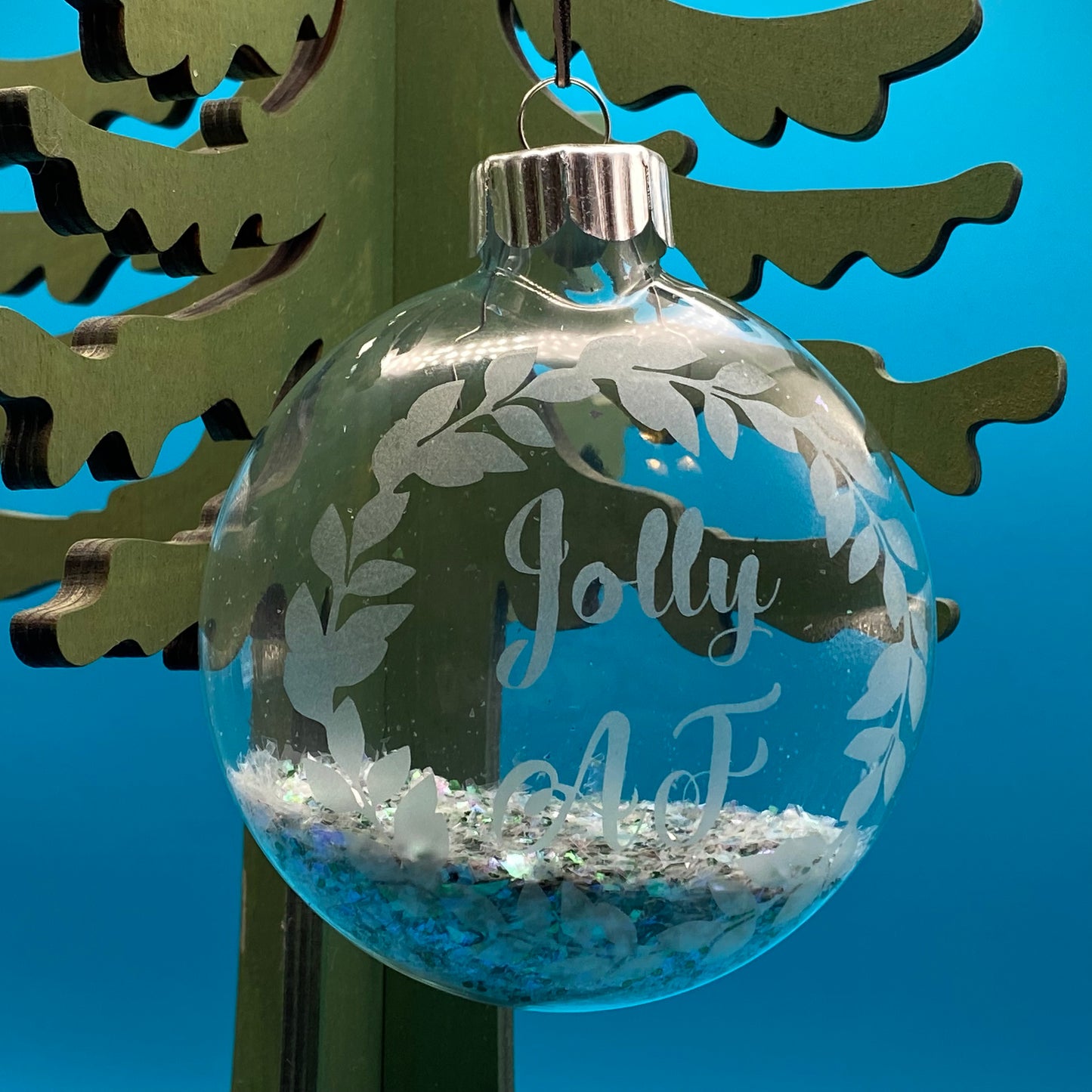 3" Jolly AF Wreath