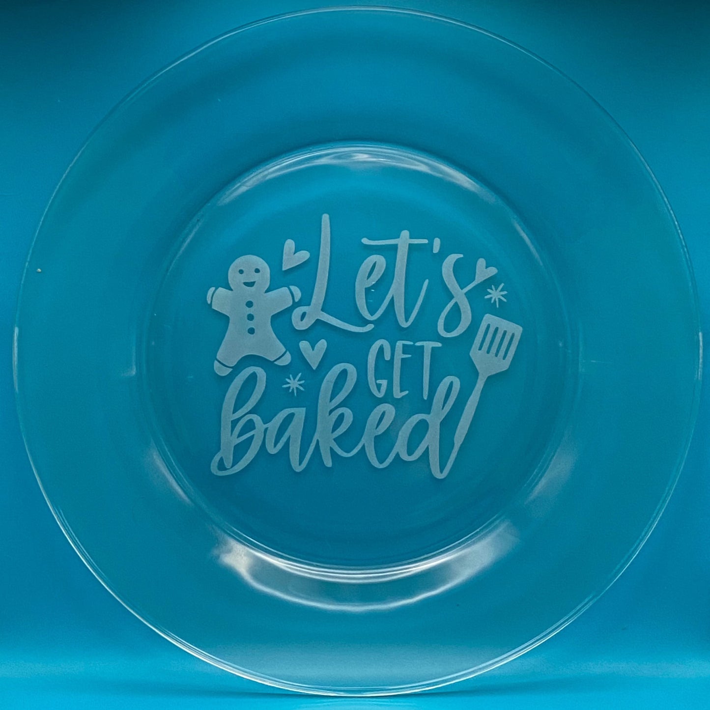Holiday Plate, 10.5" - Let's Get Baked