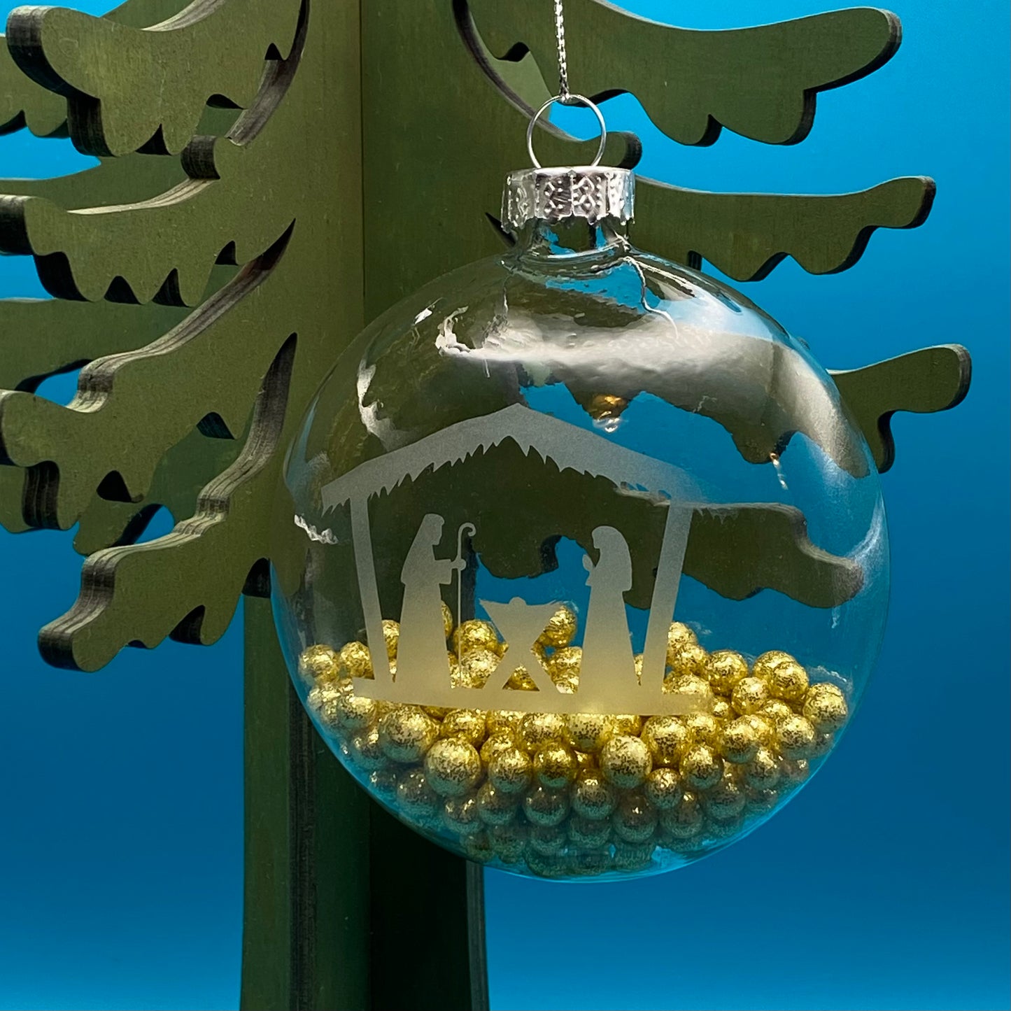 3" nativity scene