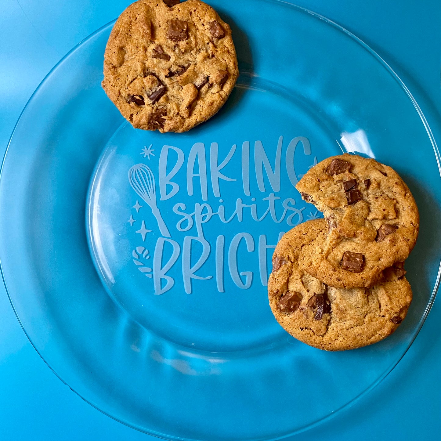Holiday Plate, 10.5" - Baking Spirits Bright Plate