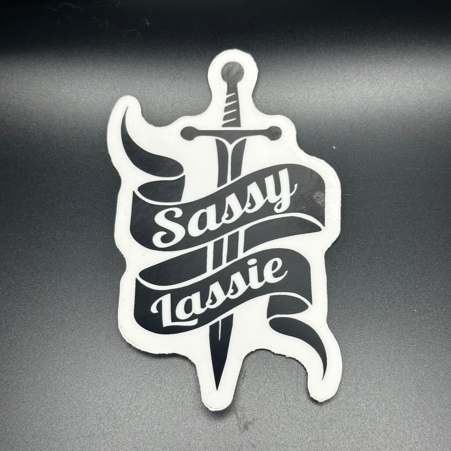 Sassy Lassie Sticker