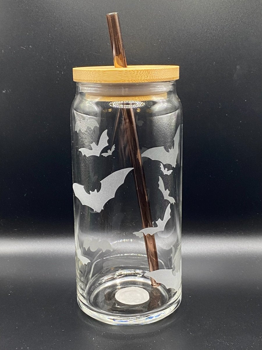 Animal Drinkware - Bat Wraparound Design - Crosby Girls Crafts
