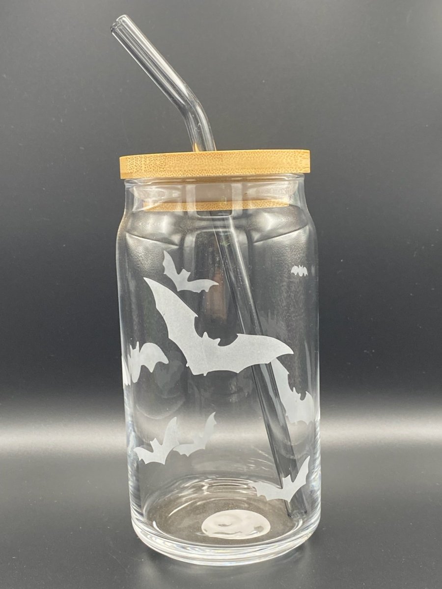 Animal Drinkware - Bat Wraparound Design - Crosby Girls Crafts