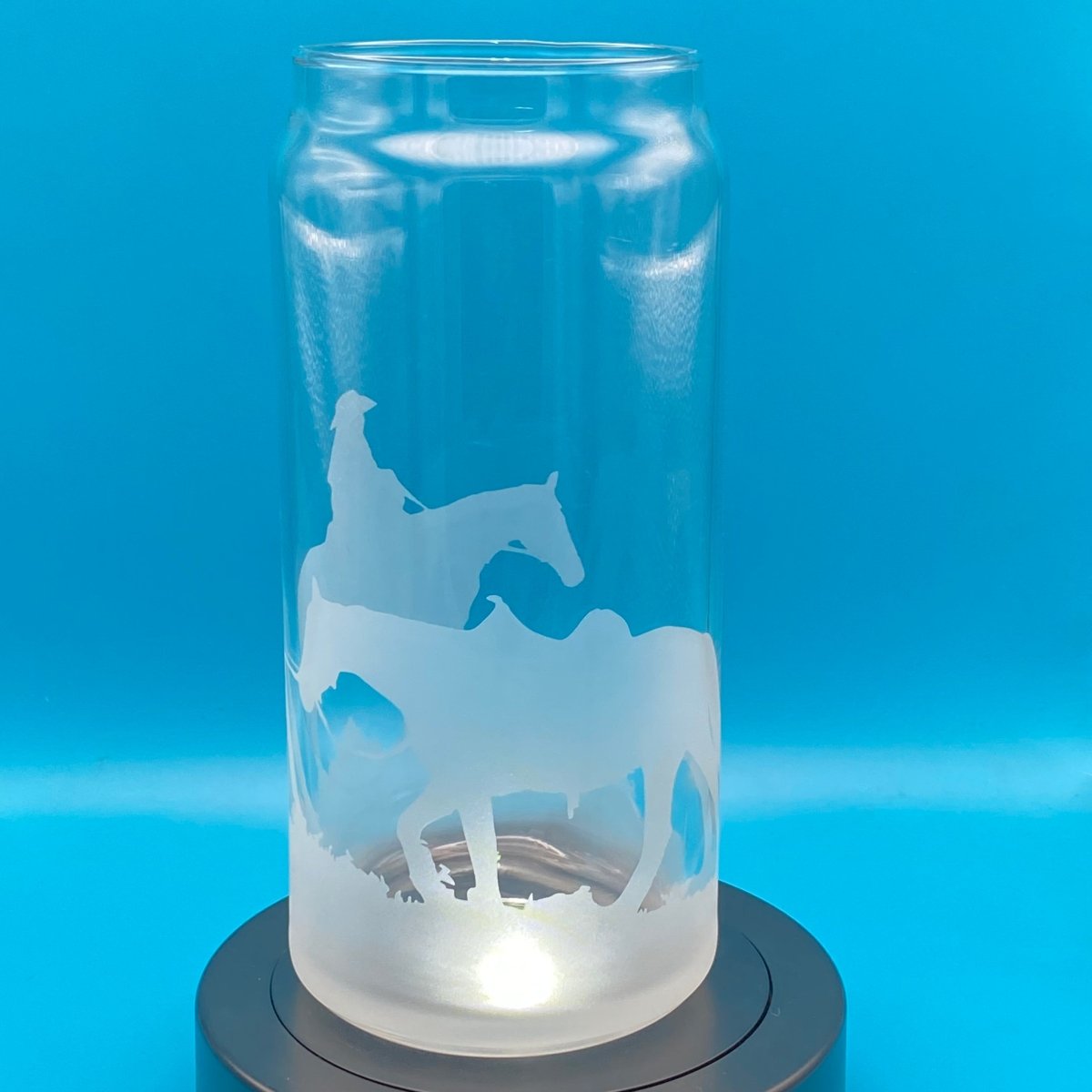 Animal Drinkware - Saddled Horse Band Wrap - Crosby Girls Crafts