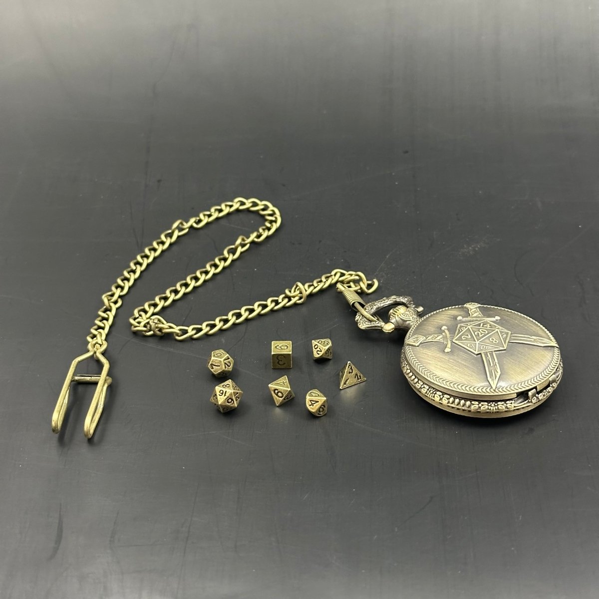Blades of Fate Dice Pocket Chain - Crosby Girls Crafts