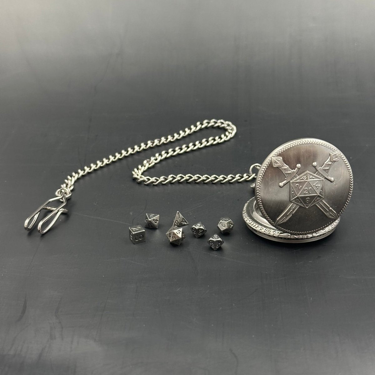 Blades of Fate Dice Pocket Chain - Crosby Girls Crafts