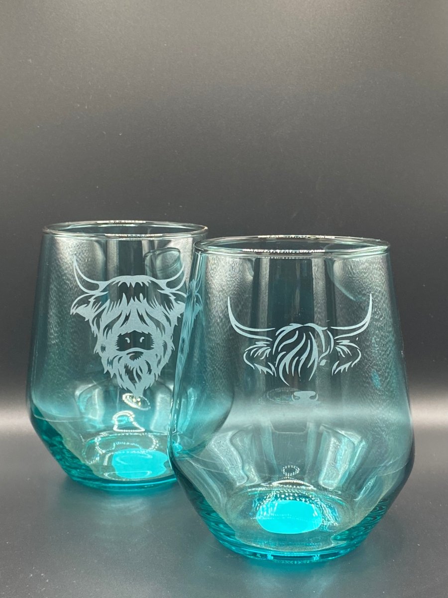 Celtic Drinkware - Highland Cow - Crosby Girls Crafts