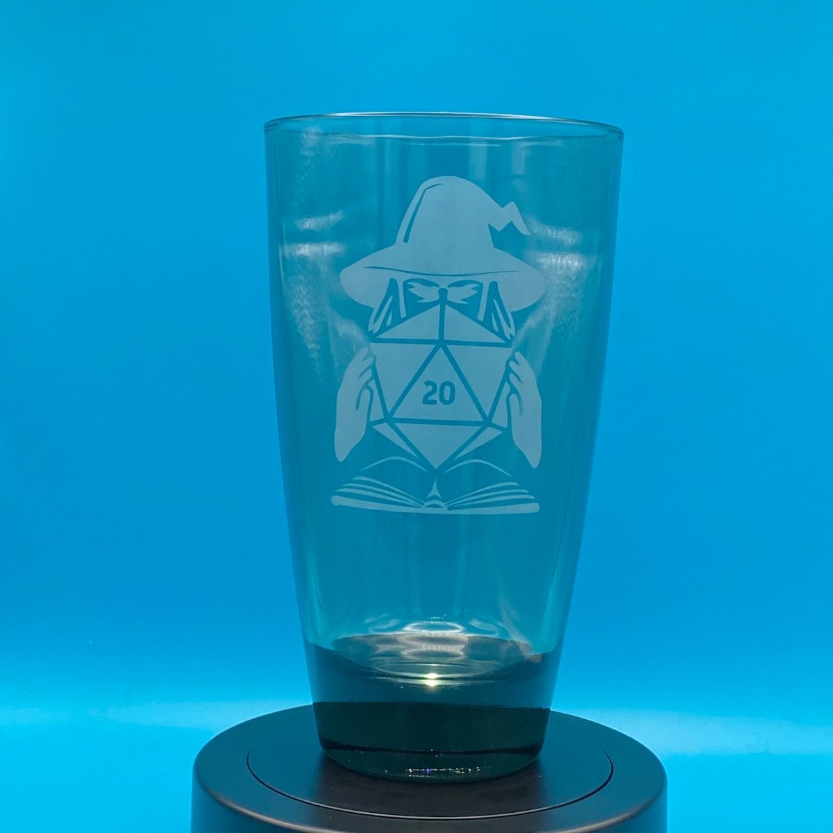 DND Drinkware - D20 Wizard - Crosby Girls Crafts