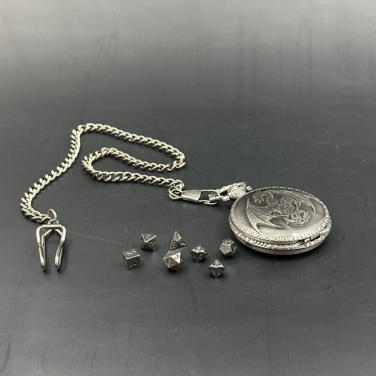 Dragon’s Gambit Dice Pocket Chain - Crosby Girls Crafts