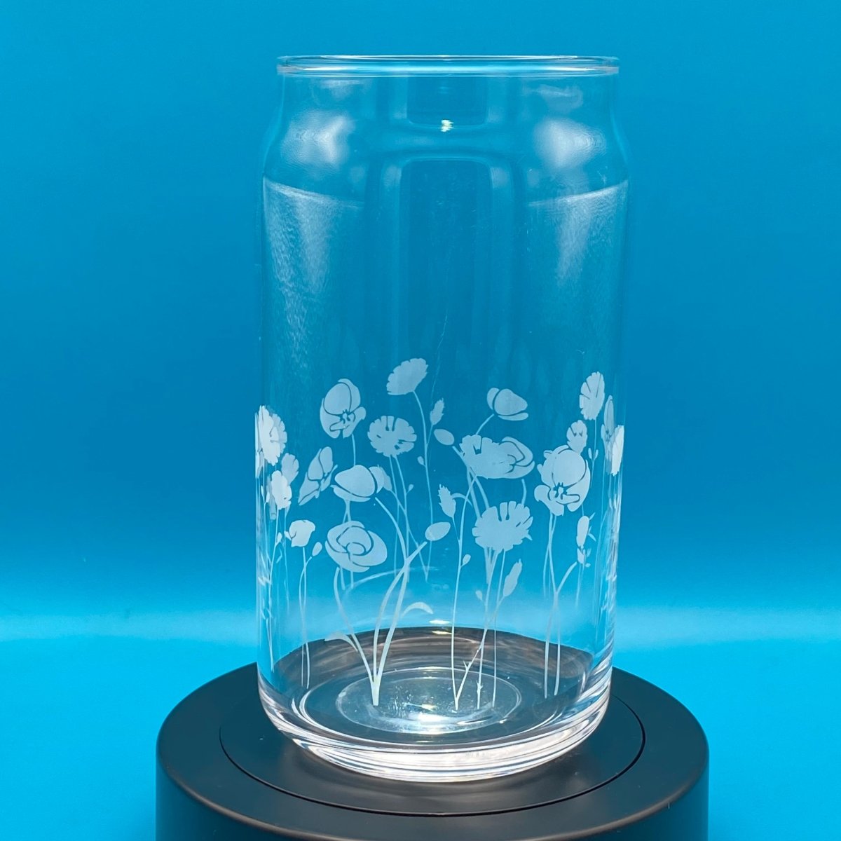 Floral Drinkware - Poppies and Aster - Crosby Girls Crafts