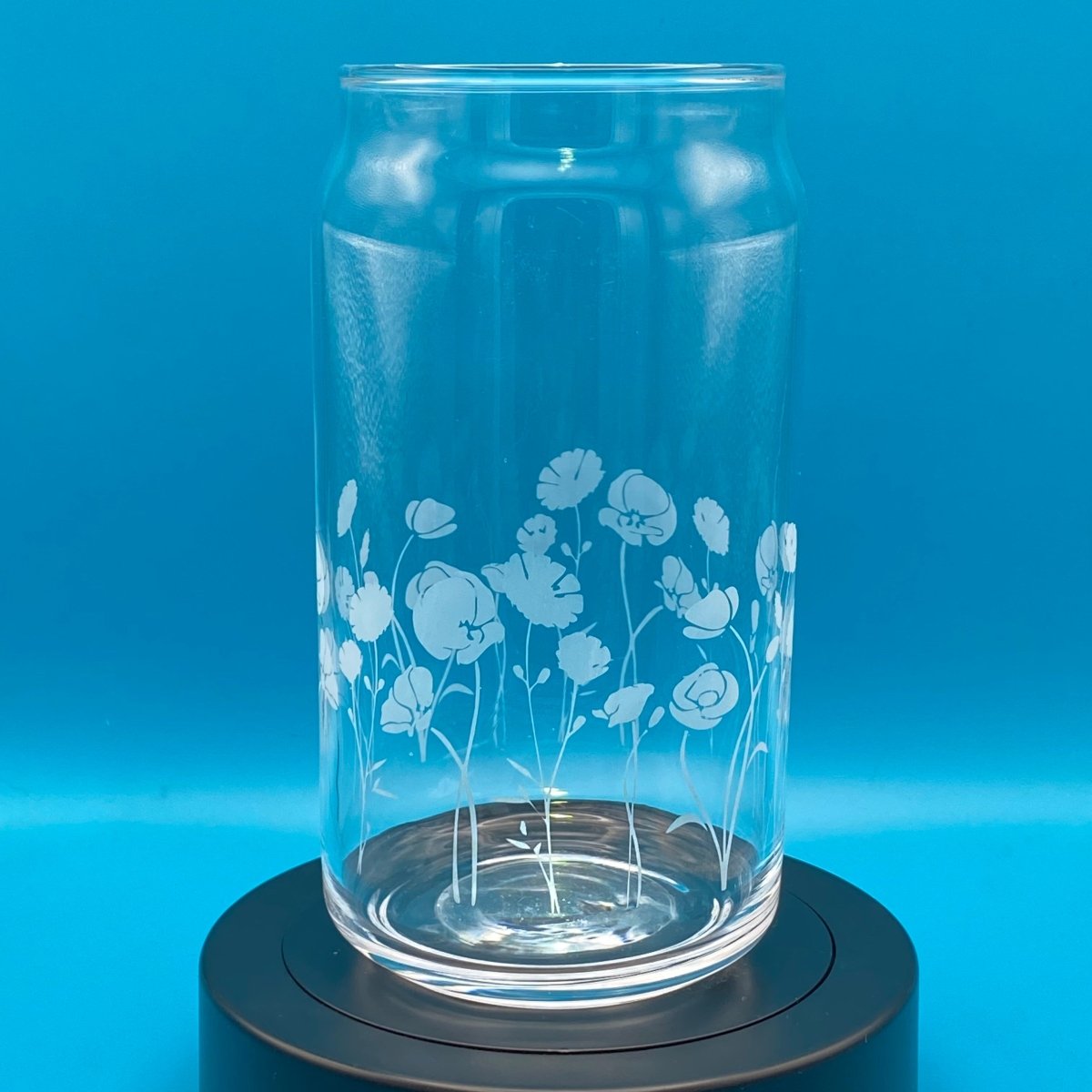 Floral Drinkware - Poppies and Aster - Crosby Girls Crafts