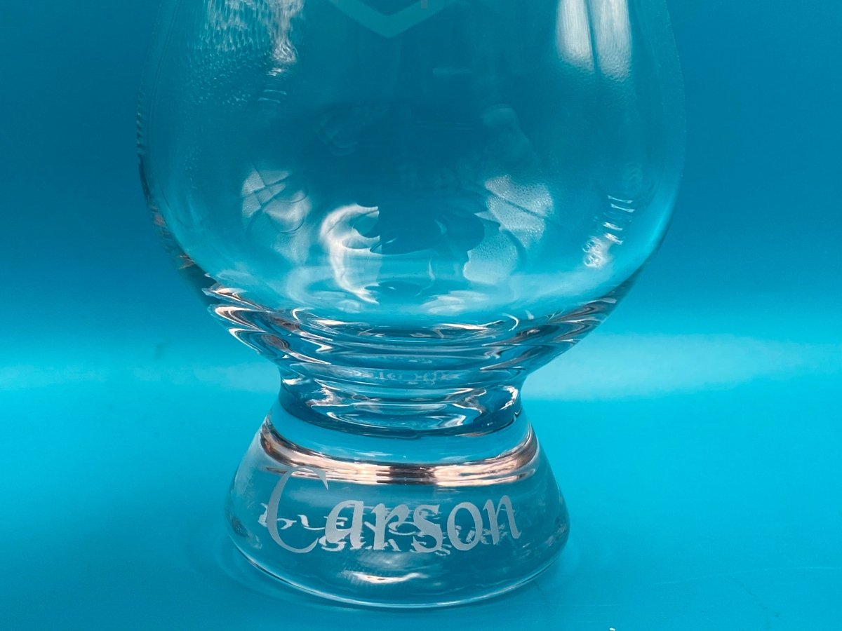 Glencairn Tasting Glass - Family Crest - Crosby Girls Crafts