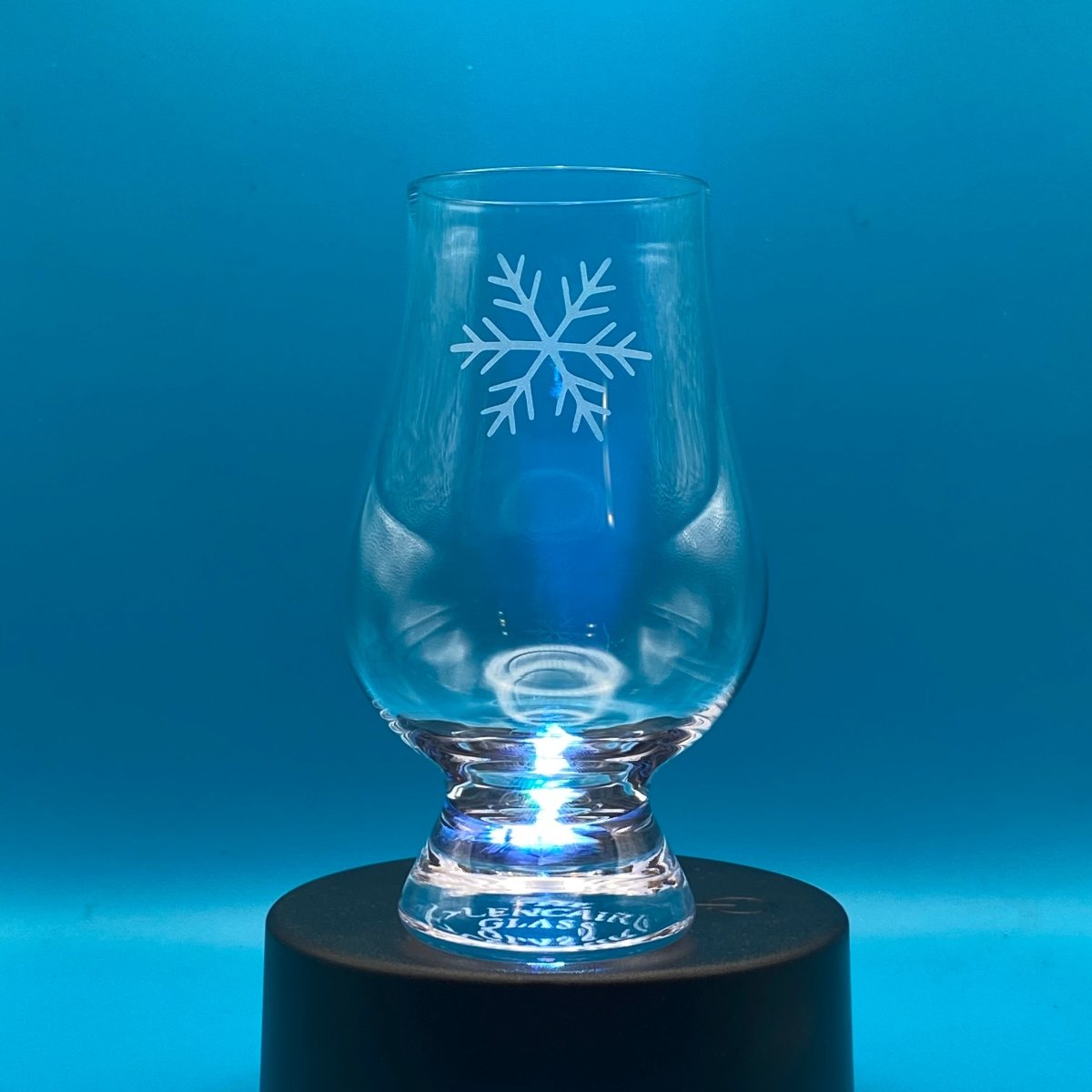 Glencairn Tasting Glass - Snowflake - Crosby Girls Crafts