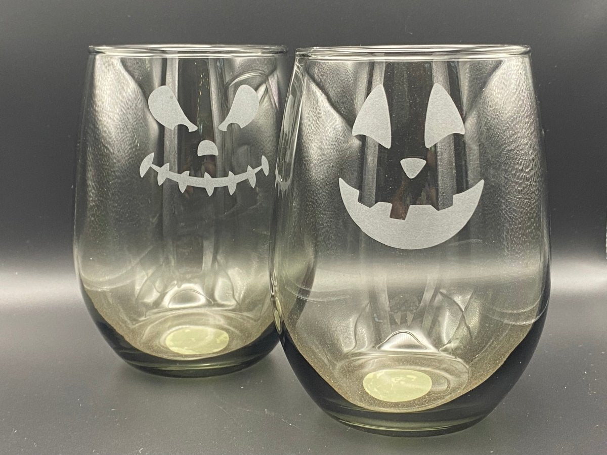 Holiday Drinkware - Jack O'Lanterns - Crosby Girls Crafts