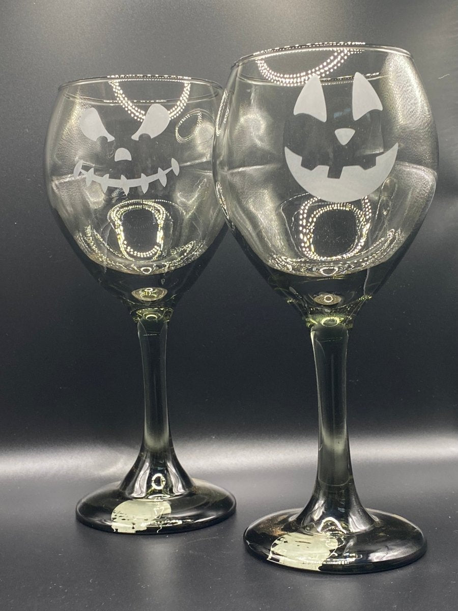 Holiday Drinkware - Jack O'Lanterns - Crosby Girls Crafts