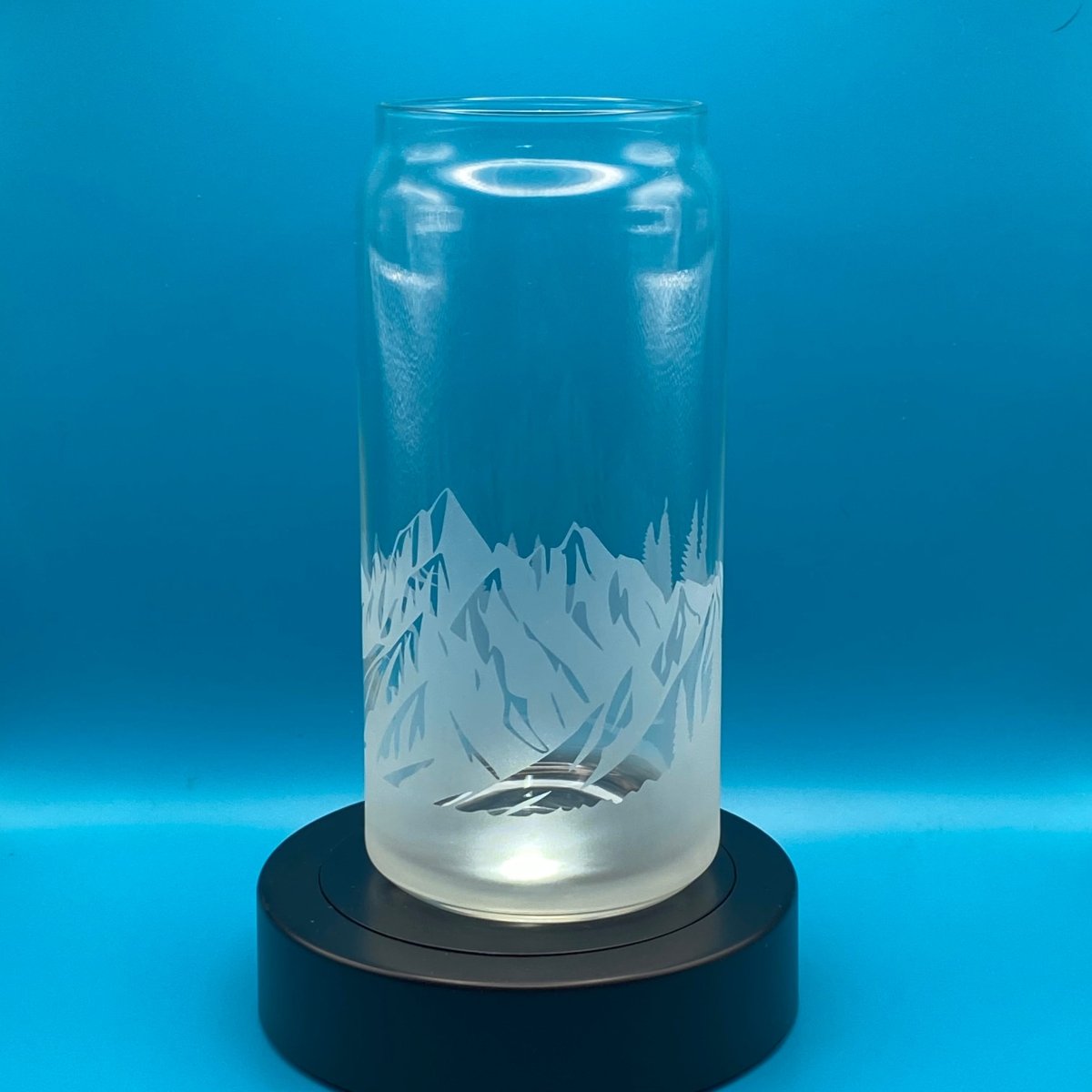 Mountain Range & Trees Wraparound - Crosby Girls Crafts