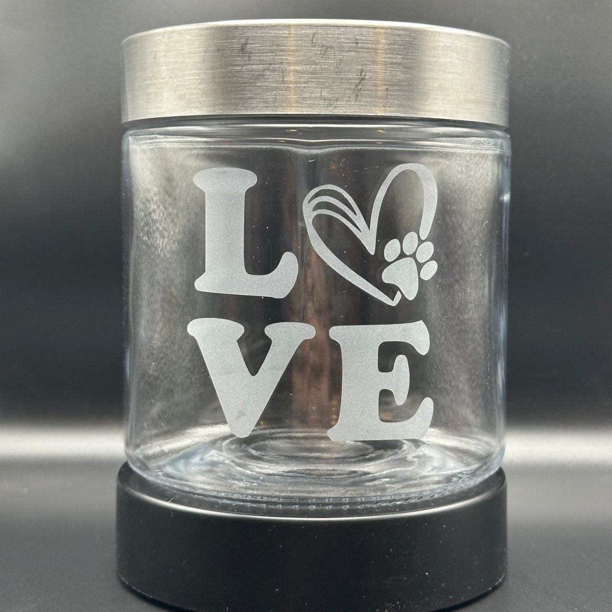Paw Print Love 30 oz. Container - Crosby Girls Crafts