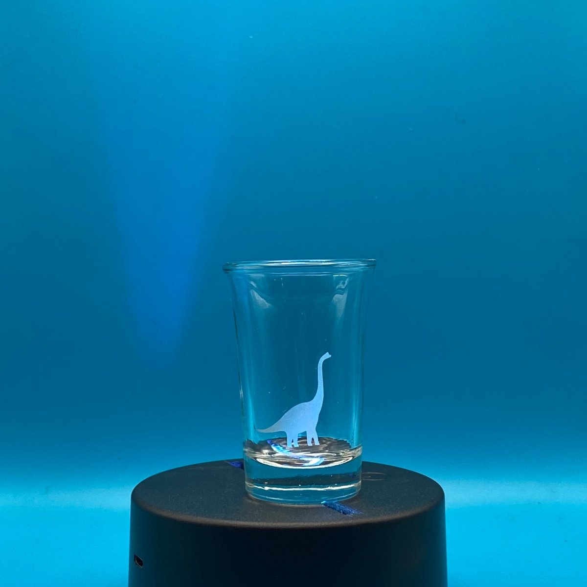 Shot Glass - Brachiosaur - Crosby Girls Crafts