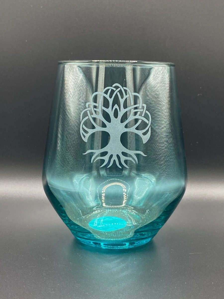 Celtic Drinkware - Tree of Life - Crosby Girls Crafts