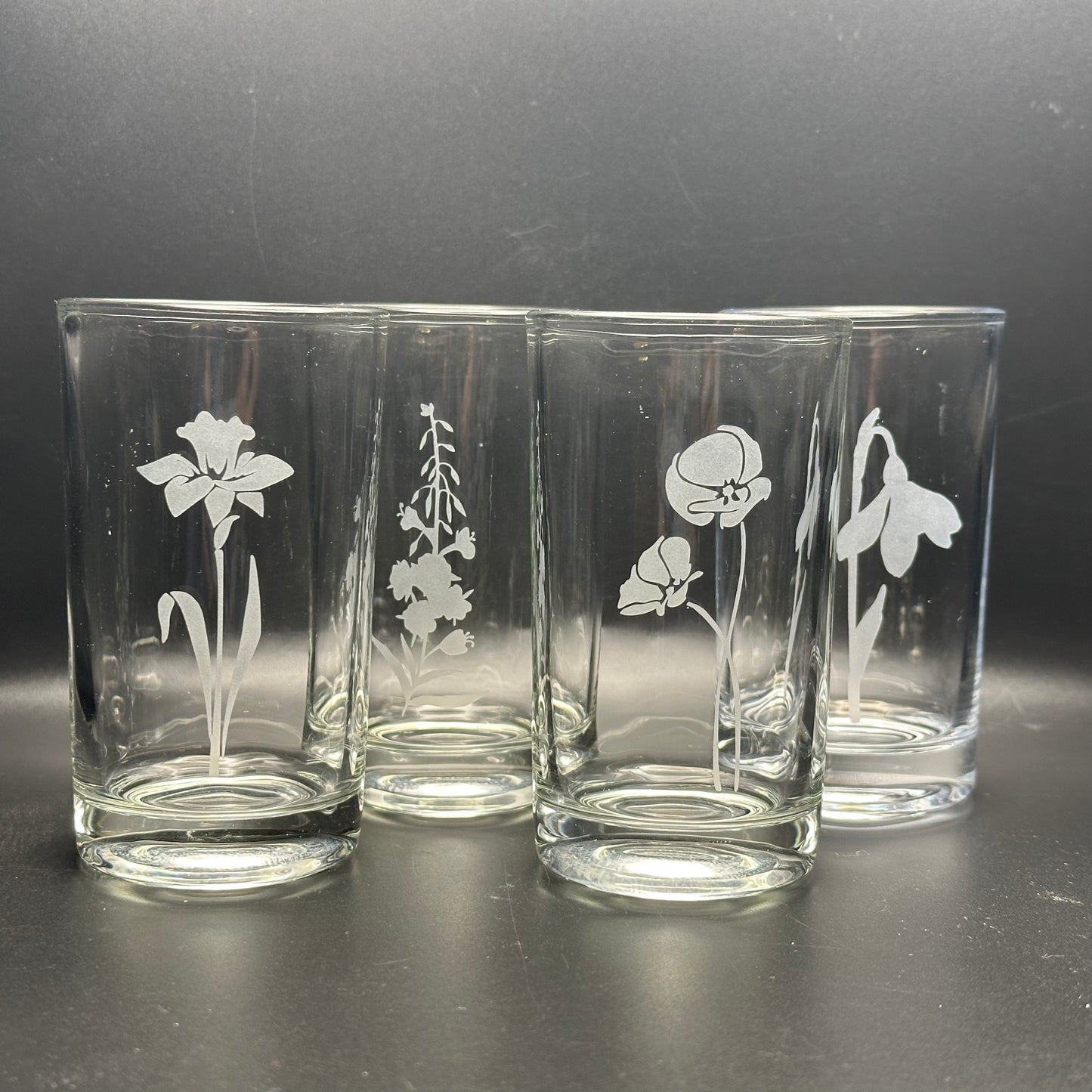 Floral 5 oz. Flight Set