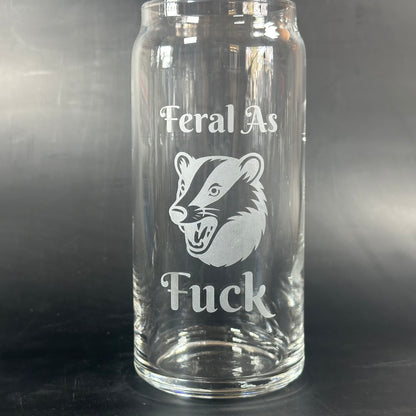 Feral As Fuck Badger
