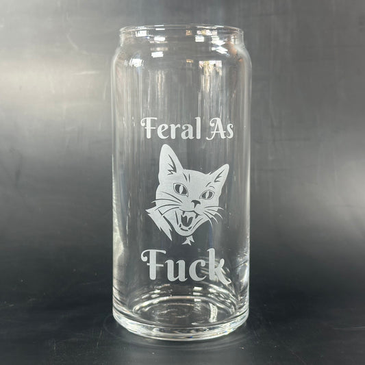 Feral As Fuck Cat