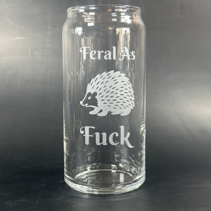 Feral As Fuck Hedgehog