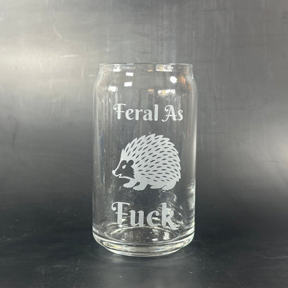 Feral As Fuck Hedgehog
