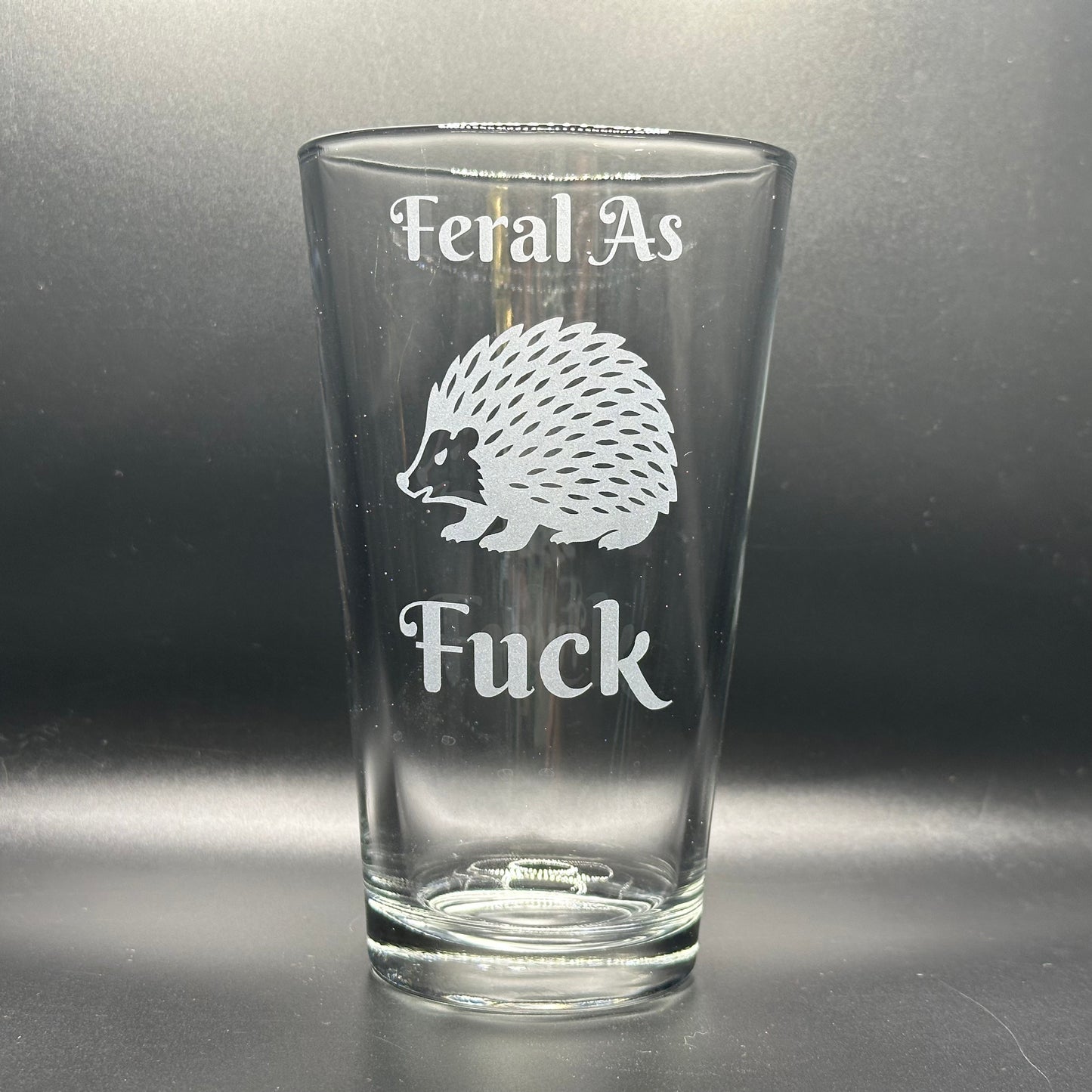 Feral As Fuck Hedgehog