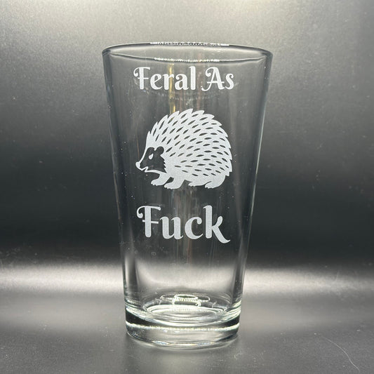 Feral As Fuck Hedgehog