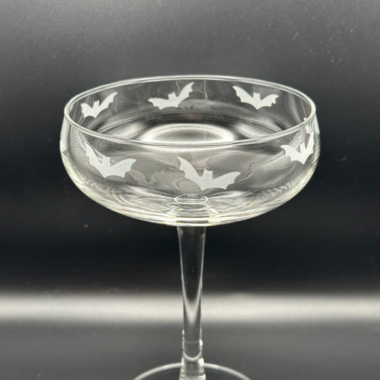 Bats Champagne Coupe