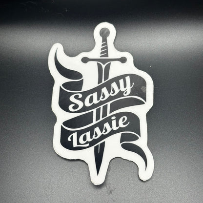 Sassy Lassie Sticker
