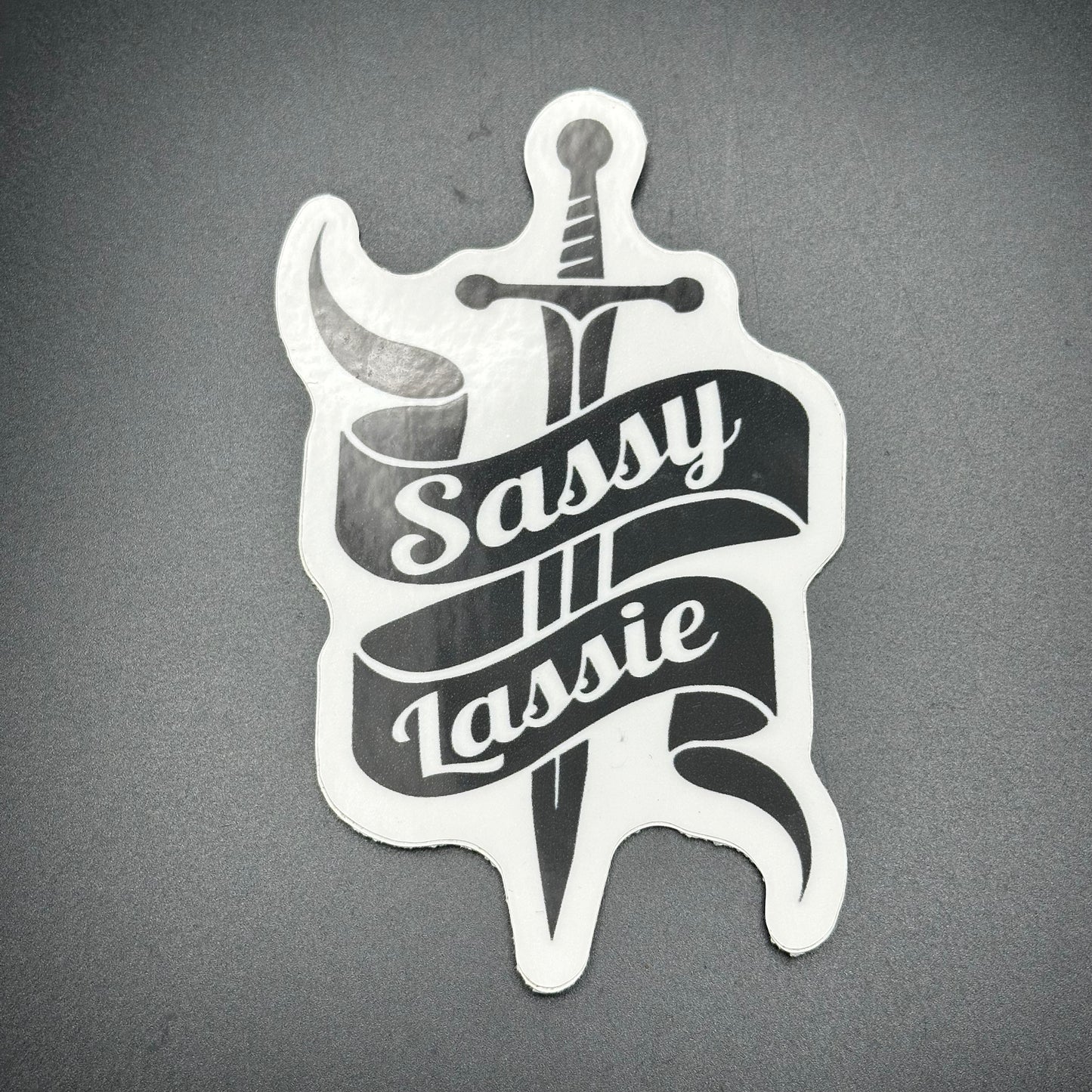 Sassy Lassie Sticker