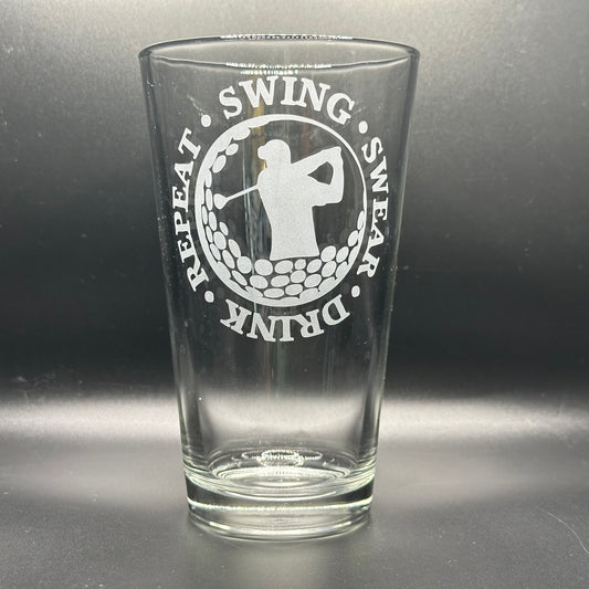 Swing Swear Drink Repeat Golf