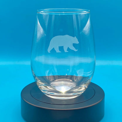 Animal Drinkware - Bear Design - Crosby Girls Crafts