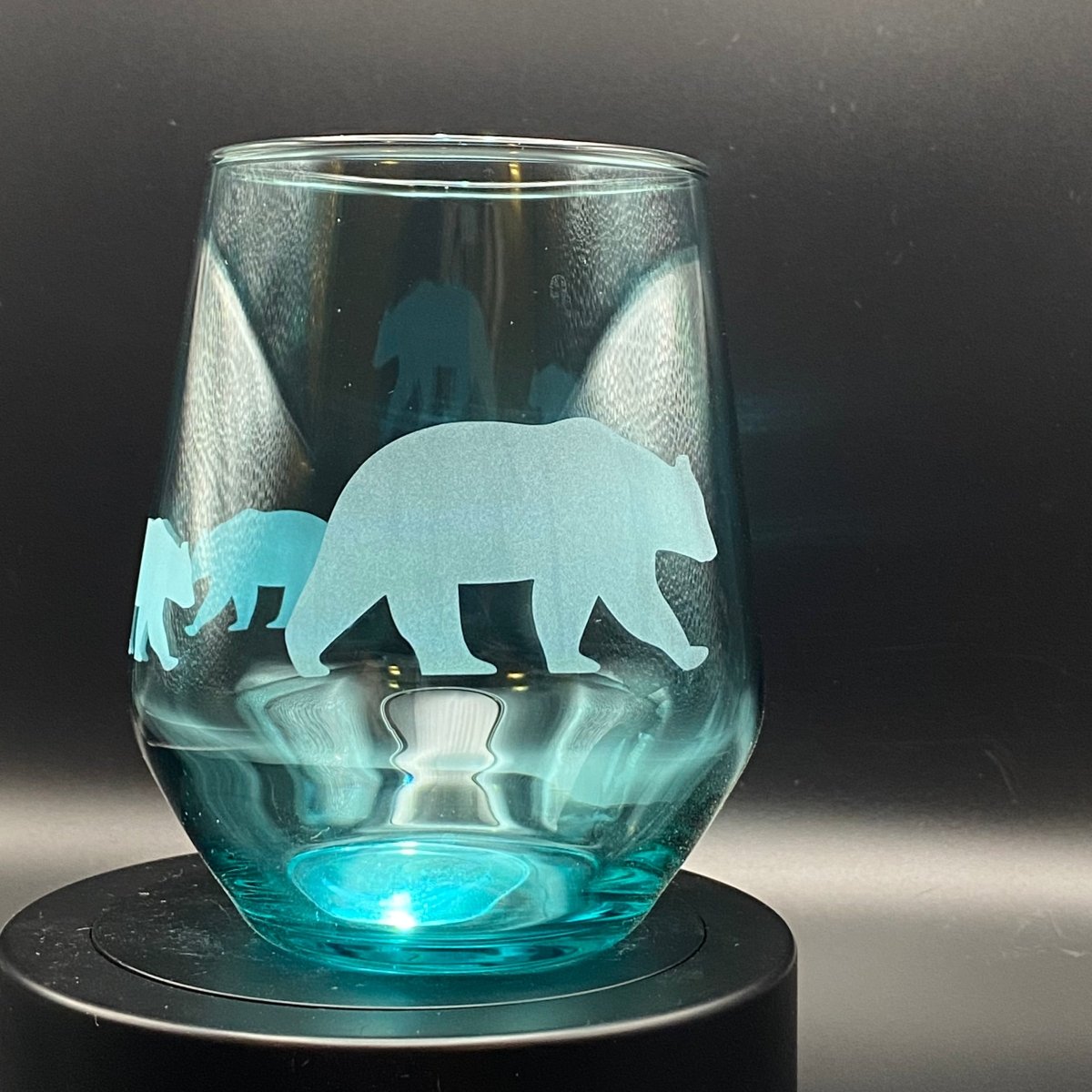 Animal Drinkware - Mama Bear & Cubs Design - Crosby Girls Crafts