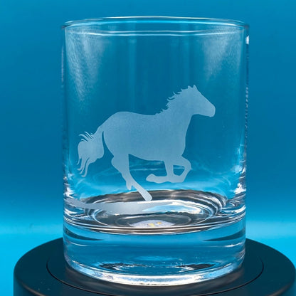 Animal Drinkware - Running Horse Design - Crosby Girls Crafts