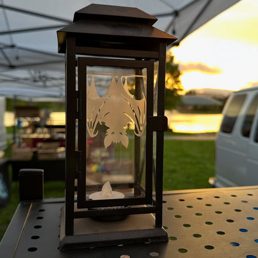 Bats Lantern - Crosby Girls Crafts
