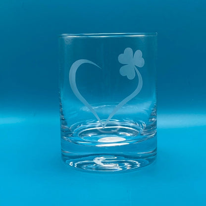 Celtic Drinkware - Shamrock Heart - Crosby Girls Crafts