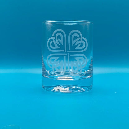 Celtic Drinkware - Shamrock Knot - Crosby Girls Crafts