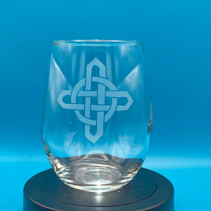 Celtic Drinkware - Solomans Knot - Crosby Girls Crafts