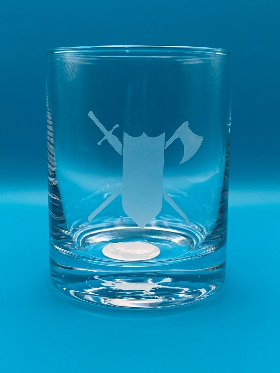 DND Drinkware - Fighter Class - Crosby Girls Crafts