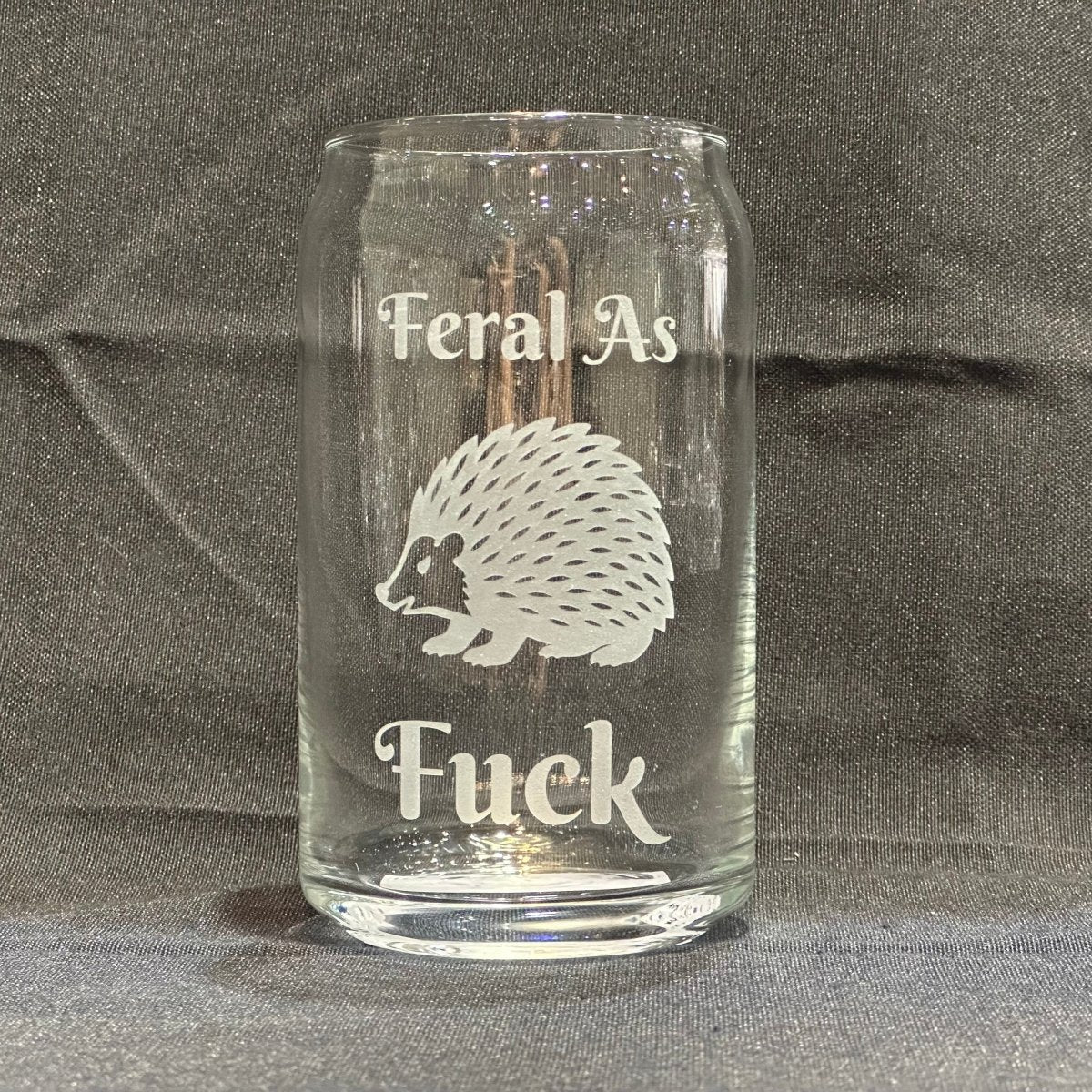 Feral As Fuck Hedgehog - Crosby Girls Crafts