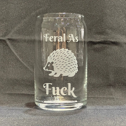 Feral As Fuck Hedgehog - Crosby Girls Crafts
