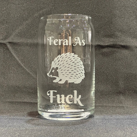 Feral As Fuck Hedgehog - Crosby Girls Crafts