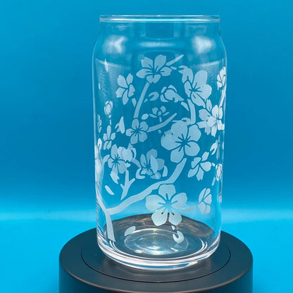 Floral Drinkware - Cherry Blossoms - Crosby Girls Crafts